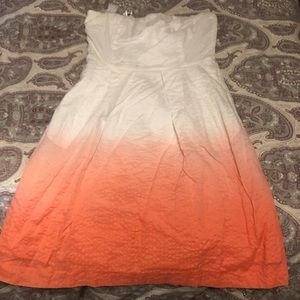 JCrew strapless dress